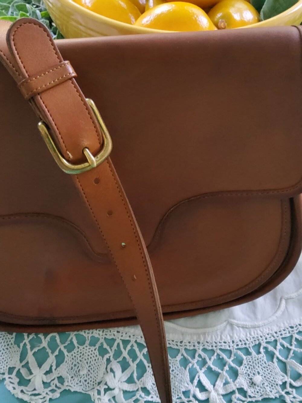 Vintage Coach Lenox Crossbody in British Tan 9918 - Picture 12 of 12
